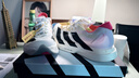 阿迪達斯adidas Adizero Pro 4 碳柱箱根限定馬拉松跑鞋JR1094 43 曬單實(shí)拍圖