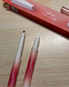 悠珂思（ukiss）雙頭唇線(xiàn)筆H01粉嘟嘟 勾畫(huà)嘴唇防水帶唇刷肉桂裸色臥蠶 新年禮物 曬單實(shí)拍圖
