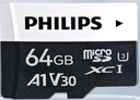 飛利浦（PHILIPS）64GB TF(MicroSD) 內存卡 A1 4K V30 U3 高速耐用行車(chē)記錄儀 相機監控存儲卡 讀速130MB/s 曬單實(shí)拍圖