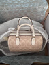 蔻馳（COACH）【品牌直供】女士ROWAN手提單肩斜挎包波士頓包CW329新年禮物 曬單實(shí)拍圖