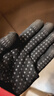 匹克冬季保暖手套防寒針織毛線(xiàn)手套戶(hù)外騎行電動(dòng)車(chē)防滑可觸屏棉手套黑 曬單實(shí)拍圖