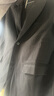 MMOPTOP商務(wù)休閑西服春秋季男士復古高級感寬松西裝外套MXF02黑色L 曬單實(shí)拍圖