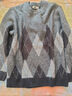 森馬（Semir）毛衫男冬季仿馬海毛格紋提花針織衫2025學(xué)院風(fēng)情侶裝109725107202 曬單實(shí)拍圖
