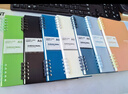 金值A4/840頁(yè)活頁(yè)筆記本本子加厚錯題線(xiàn)圈可拆卸夾紙環(huán)扣橫線(xiàn)初高中生考研輕薄高顏值不硌手 全套7色 曬單實(shí)拍圖