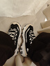 斯凱奇（Skechers）春季情侶運動(dòng)鞋加絨熊貓鞋輕便舒適軟底896268 黑色/自然色/BKNT 37 偏大,建議拍小一碼 曬單實(shí)拍圖