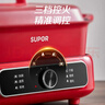 蘇泊爾（SUPOR）電蒸鍋 電煮鍋 電火鍋 家用多功能烤魚(yú)烤肉鍋 多用途分體不粘料理鍋 蒸煮燉涮電熱鍋H3423FK863A 曬單實(shí)拍圖