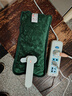 奧克斯【專(zhuān)賣(mài)店鉅惠】熱水袋暖水袋充電大號暖手寶暖寶寶暖床暖手腳神器 【加長(cháng)加大】一體式-墨綠色 曬單實(shí)拍圖