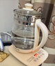 九陽(yáng)（Joyoung）養生壺迷你玻璃花茶壺煮茶器 12大功能11檔溫度 0膠水恒溫電熱燒水壺1.5L 1566BQ 曬單實(shí)拍圖