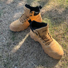 Jeep吉普馬丁靴男秋冬新款戶(hù)外高幫休閑徒步工裝靴防滑英倫風(fēng)大黃靴男 土黃 【標準運動(dòng)鞋碼】 41 曬單實(shí)拍圖