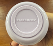 星巴克（Starbucks）星巴克紫色鈴蘭款隨行保溫杯 曬單實(shí)拍圖