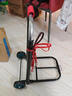 伊思家買(mǎi)菜小拉車(chē)購物車(chē)可折疊靜音收納拉水桶手推車(chē)拉桿車(chē)便攜爬樓拉車(chē) 大號32管徑爬樓輪【加強加固七梁】承重210斤-贈綁繩*3 曬單實(shí)拍圖