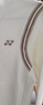 尤尼克斯新款YONEX尤尼克斯YY羽毛球服外套長(cháng)袖運動(dòng)衣服 男款-150074BCR-灰白 XL 曬單實(shí)拍圖