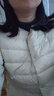 波司登（BOSIDENG）25款短款羽絨服女90絨V領(lǐng)輕便登山旅游羽絨內膽新年騏驥紅本命年 秘釉色7475-淡系極簡(jiǎn)風(fēng) XL 175/100B 體重約130-140斤 曬單實(shí)拍圖