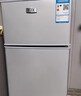 揚子小冰箱YZR一級能效家用省電節能小型出租房屋宿舍雙開(kāi)門(mén)單身公寓迷你電冰箱 118銀色(尺寸偏小)36x37x66cm 曬單實(shí)拍圖