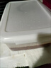 加厚帶蓋塑料收納盒子長(cháng)方形零食面條食品儲物盒大小號冰箱保鮮盒 加厚4號：長(cháng)37*寬25*高13厘米 一個(gè)裝【滿(mǎn)9.9元】 曬單實(shí)拍圖