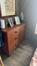 全友家居 中古風(fēng)家具實(shí)木腳六斗柜臥室客廳收納儲物置物柜沙發(fā)邊柜 曬單實(shí)拍圖