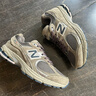 賽諾楓鞋子男款純原nb男鞋莆田元祖灰運動(dòng)鞋復古慢跑透氣增高老爹鞋女 經(jīng)典灰 【2002R-復刻版本】 42 曬單實(shí)拍圖