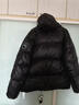 京東京造黑金鵝絨服保暖三防羽絨服男款男士短款外套新年衣服 曜石黑 XXL 曬單實(shí)拍圖