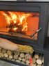 獵鋼狼真火壁爐柴火爐冬天木柴取暖家用取暖爐燃木柴火農村取暖爐客廳取暖器柴火壁爐木壁爐家用無(wú)煙節能 新款78型可燒水+烤箱【供暖80-160平】+配件 曬單實(shí)拍圖