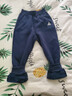 匹克童裝兒童褲子春秋2026新款男童運動(dòng)褲加絨長(cháng)褲中大童薄款春裝衛褲 【加絨款】藏藍 140 曬單實(shí)拍圖