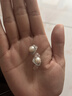 阿吉豆珍珠耳環(huán)高級感珍珠耳環(huán)淡水珍珠女款氣質(zhì)時(shí)尚飾品送禮新年 曬單實(shí)拍圖