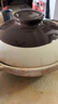 老式土砂鍋燉鍋家用燃氣小號陶瓷煲湯瓦煲商用干燒煲仔飯專(zhuān)用沙鍋 1.6L-(2-4人份)天然無(wú)釉砂鍋 1.6L 曬單實(shí)拍圖