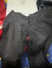 與狼共舞【不易褪色】復古顯瘦九分褲彈力舒適百搭男士牛仔褲 002黑灰 35 曬單實(shí)拍圖