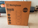 西屋（Westinghouse）S200/S206/S206Pro按摩墊全身拉伸墊躺墊床上折疊按摩椅家用迷你腰背部按摩床墊爸媽送禮物 S206Pro諾曼底灰【腿足360度包裹按摩】 【放松好睡眠】 曬單實(shí)拍圖