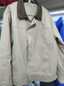 名創(chuàng  )優(yōu)品（MINISO）美式飛行夾克男士秋冬新款潮牌寬松休閑工裝棉服外套男大碼派克服 【斜紋拼色夾克】卡其 -秋款 M /170(體重100-120斤) 曬單實(shí)拍圖