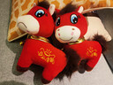 嬰果小島哭哭馬玩偶馬年公仔吉祥物2026生肖委屈上班小馬抱枕新年禮物女生 哭哭馬+微笑馬【一對】 20cm 曬單實(shí)拍圖
