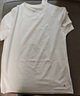京東京造紅點(diǎn)10A抗菌短袖t恤男26新款純棉打底衫內搭春季衣服新年 白色XL 曬單實(shí)拍圖