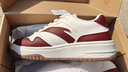 安踏好事發(fā)生|新年板鞋潮流百搭時(shí)尚情侶鞋新年配色運動(dòng)鞋紅色板鞋 【街頑3】象牙白/絳紅色 42 （男8.5碼） 曬單實(shí)拍圖