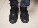意爾康男棉鞋英倫風(fēng)馬丁靴男休閑高幫板鞋復古時(shí)尚工裝靴潮流厚底鞋子男 曬單實(shí)拍圖