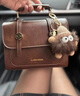 紀詩(shī)哲包包女包2026新款女士輕奢手提劍橋包送老婆女友生日禮物 棕色 品牌禮盒裝 曬單實(shí)拍圖