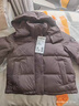 波司登2025年冬時(shí)尚短款小個(gè)子顯高厚羽脫卸帽羽絨服外套B250245294  曬單實(shí)拍圖