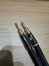 開(kāi)博爾 4N無(wú)氧銅鍍銀石墨烯二對二喇叭線(xiàn)10平方家庭影院音箱音頻線(xiàn) 【1284芯-10平方】香蕉頭插針式-單條配Y插頭 1米 曬單實(shí)拍圖