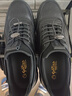 金利來(lái)（Goldlion）男鞋運動(dòng)鞋輕質(zhì)耐磨柔軟緩震休閑鞋G539430650AAA黑色43碼 曬單實(shí)拍圖