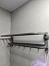 百悍吸盤(pán)毛巾架免打孔衛生間置物架浴室掛件廁所衛浴洗手間浴巾架套裝 曬單實(shí)拍圖