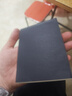 【500頁(yè)】A6奶磚筆記本便攜隨身口袋本可撕空白本初高中大學(xué)生空白小本子 A6黑卡空白本(100張200頁(yè)） 1本 曬單實(shí)拍圖