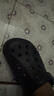 CROCS卡駱馳貝雅洞洞鞋沙灘鞋|10126 黑色-001 41/42(260mm) 曬單實(shí)拍圖