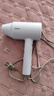 美的（Midea）吹風(fēng)機家用電吹風(fēng)負離子恒溫大功率電吹風(fēng)筒家用負離子吹風(fēng)機電風(fēng)吹便攜生日禮物 便攜折疊 超高性?xún)r(jià)比 FZ201丨藍 曬單實(shí)拍圖