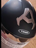 野馬（YEMA）3c認證623S電動(dòng)車(chē)頭盔男摩托車(chē)安全帽女冬季雙鏡片半盔 四季通用 均碼 亞黑配透明鏡片 曬單實(shí)拍圖