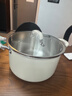 梵皓湯鍋陶瓷不銹鋼家用蒸鍋加厚無(wú)涂層煲湯煮面煮粥鍋燃氣電磁爐通用 26CM+蒸籠（一體成型耐用十年） 26cm 曬單實(shí)拍圖