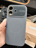 第一衛DIVI適用蘋(píng)果17手機殼 iphone17保護套鏡頭全包超薄Magsafe磁吸充電親膚液態(tài)硅膠防摔簡(jiǎn)約新款 灰黑 曬單實(shí)拍圖
