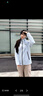 駱駝女裝軟殼衣女防風(fēng)防水外套加絨保暖鎖溫抗靜電連帽夾克男 曬單實(shí)拍圖