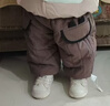 巴厘小豬兒童棉褲冬季加絨加厚長(cháng)褲寶寶休閑褲男童夾棉保暖褲秋冬女童褲子 奶咖 90 曬單實(shí)拍圖