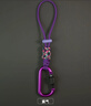 KORSBERRY戶(hù)外傘繩登山扣背包水杯掛鉤水瓶多功能掛繩水壺扣鑰匙扣 紫色 曬單實(shí)拍圖