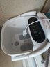 美的（Midea）泡腳桶殺菌足浴盆加熱暖膝暖腹自動(dòng)按摩保暖洗腳盆噴淋情人節禮物生日送男女友長(cháng)輩 ZL505 曬單實(shí)拍圖