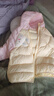 巴拉巴拉童裝兒童羽絨服寶寶女童男童2025年冬季保暖外套寶寶上衣萌趣輕薄 曬單實(shí)拍圖