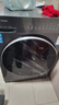 海爾滾筒洗衣機全自動(dòng)帶烘干10KG 新品 防生銹537超薄平嵌 525大筒 藍盾除菌 商場(chǎng)同款XQG100-HL58A1 曬單實(shí)拍圖